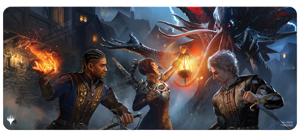 Commander Legends: Battle for Baldur's Gate Party Battle 6ft Table Playmat for Magic: The Gathering