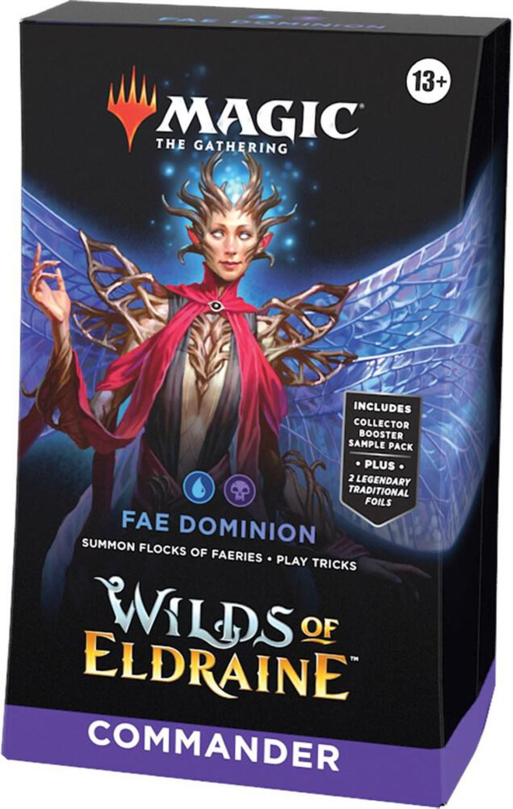 Magic the Gathering: Wilds of Eldraine Commander Deck Fae Dominion