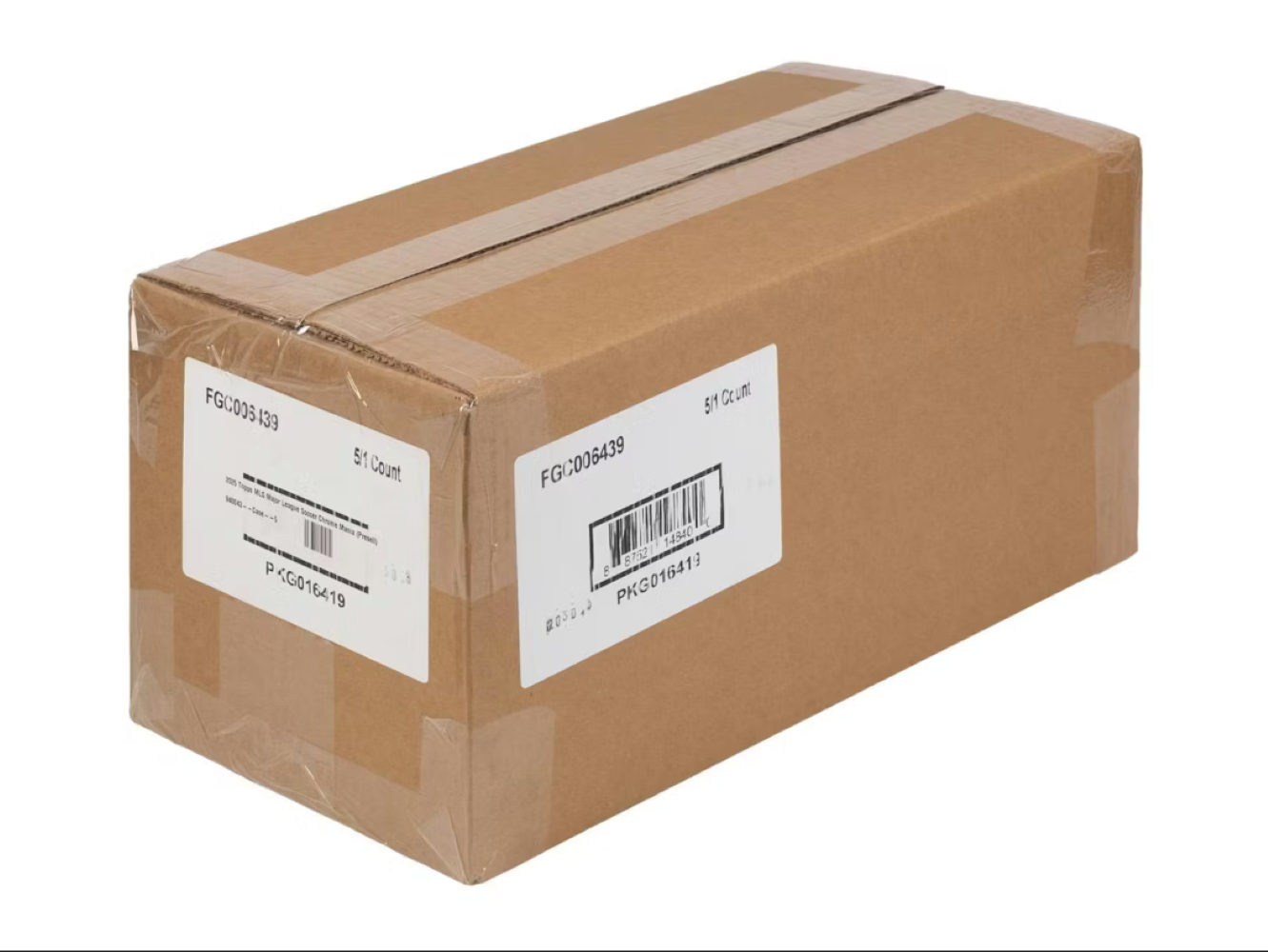 2025 Topps Chrome Mania MLS Soccer Hobby Box Case