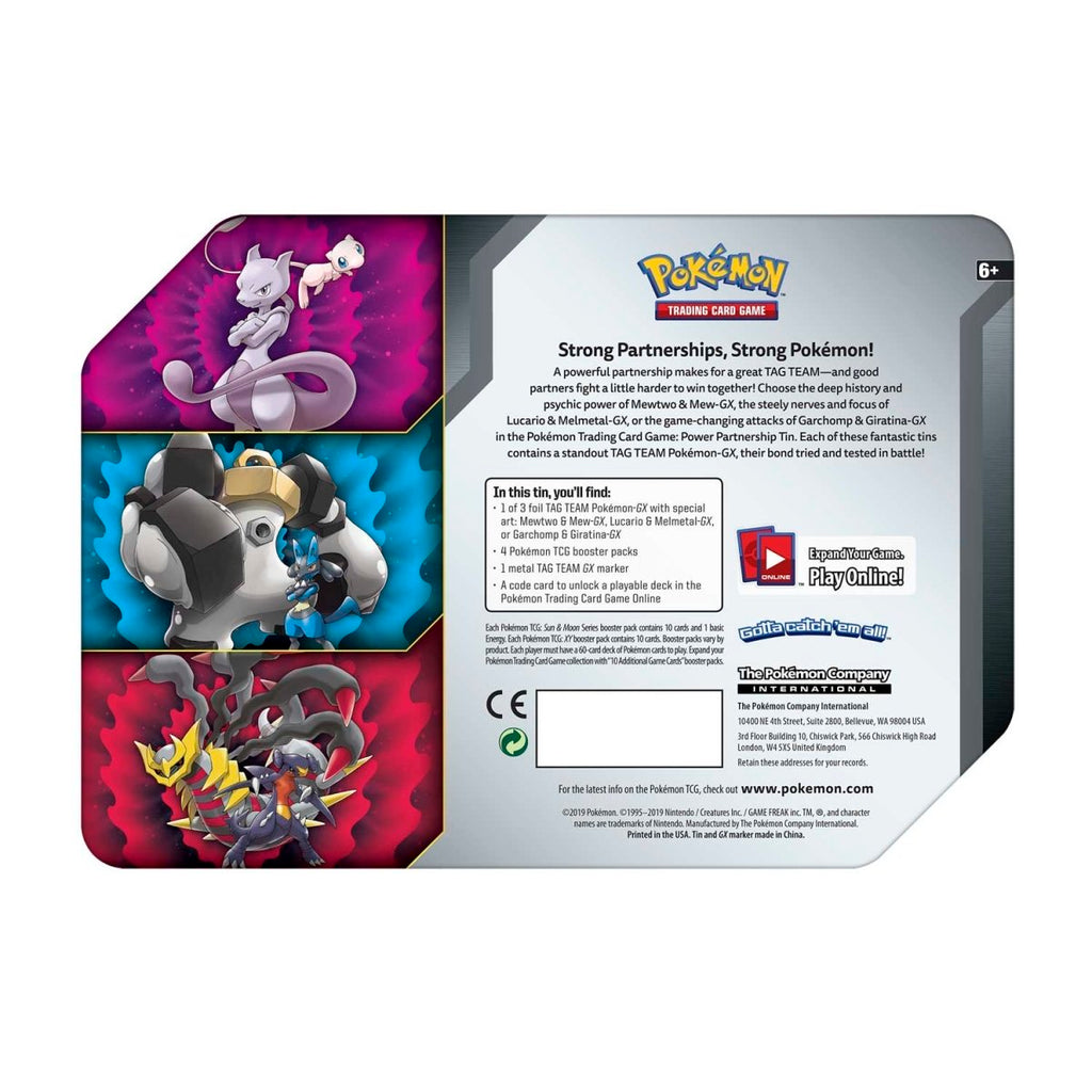 Pokemon: Power Partnership Tin [Lucario & Melmetal GX]
