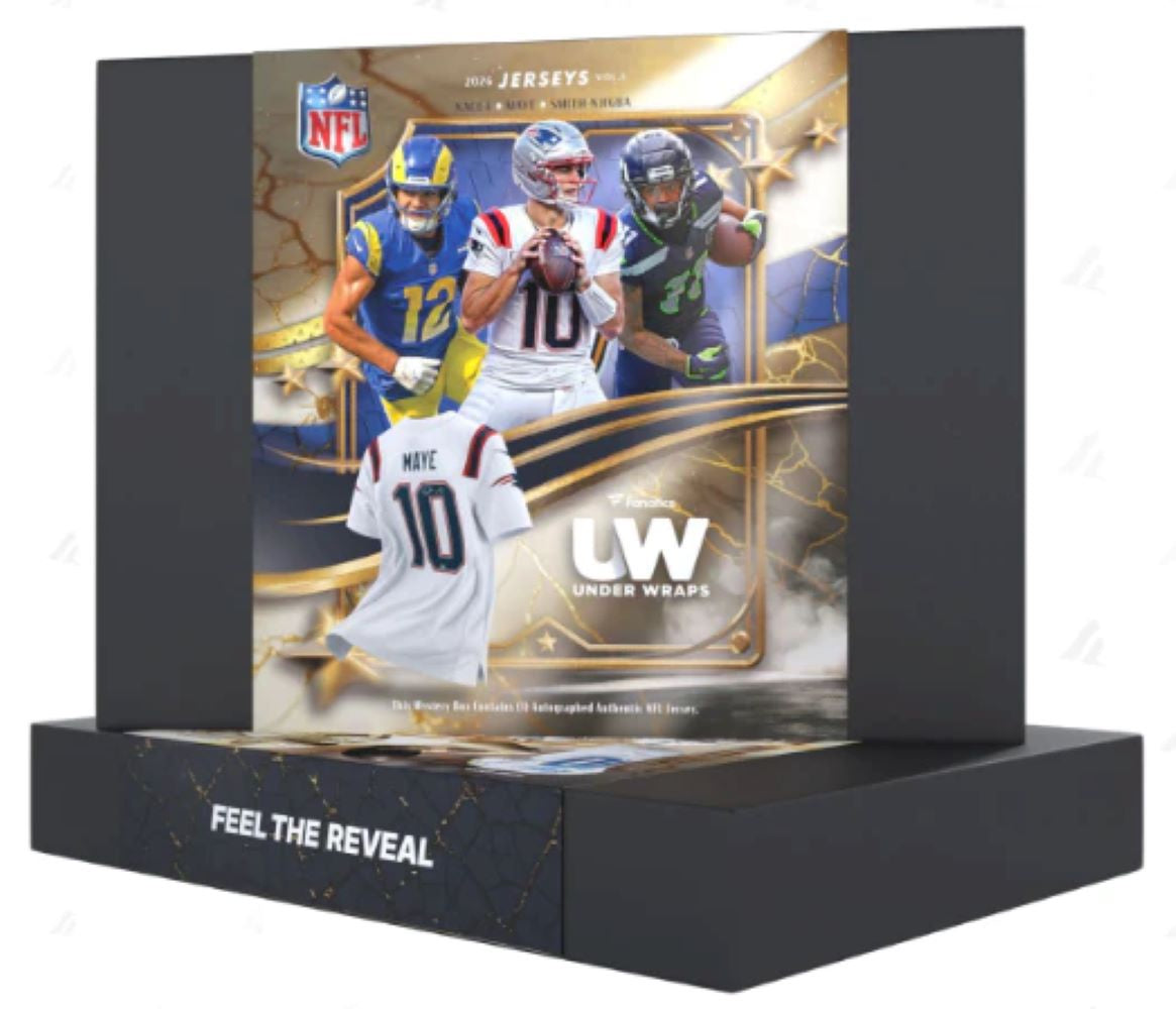 2026 Underwraps Auto Jersey Football Mystery Box