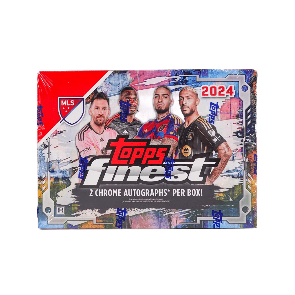 2024 Topps Finest MLS Major League Soccer Hobby Box