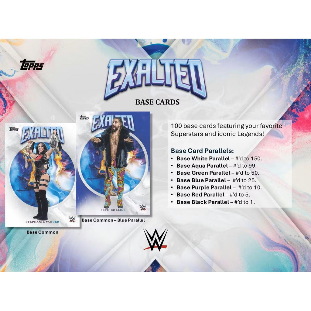 2025 Topps WWE Exalted Hobby Box