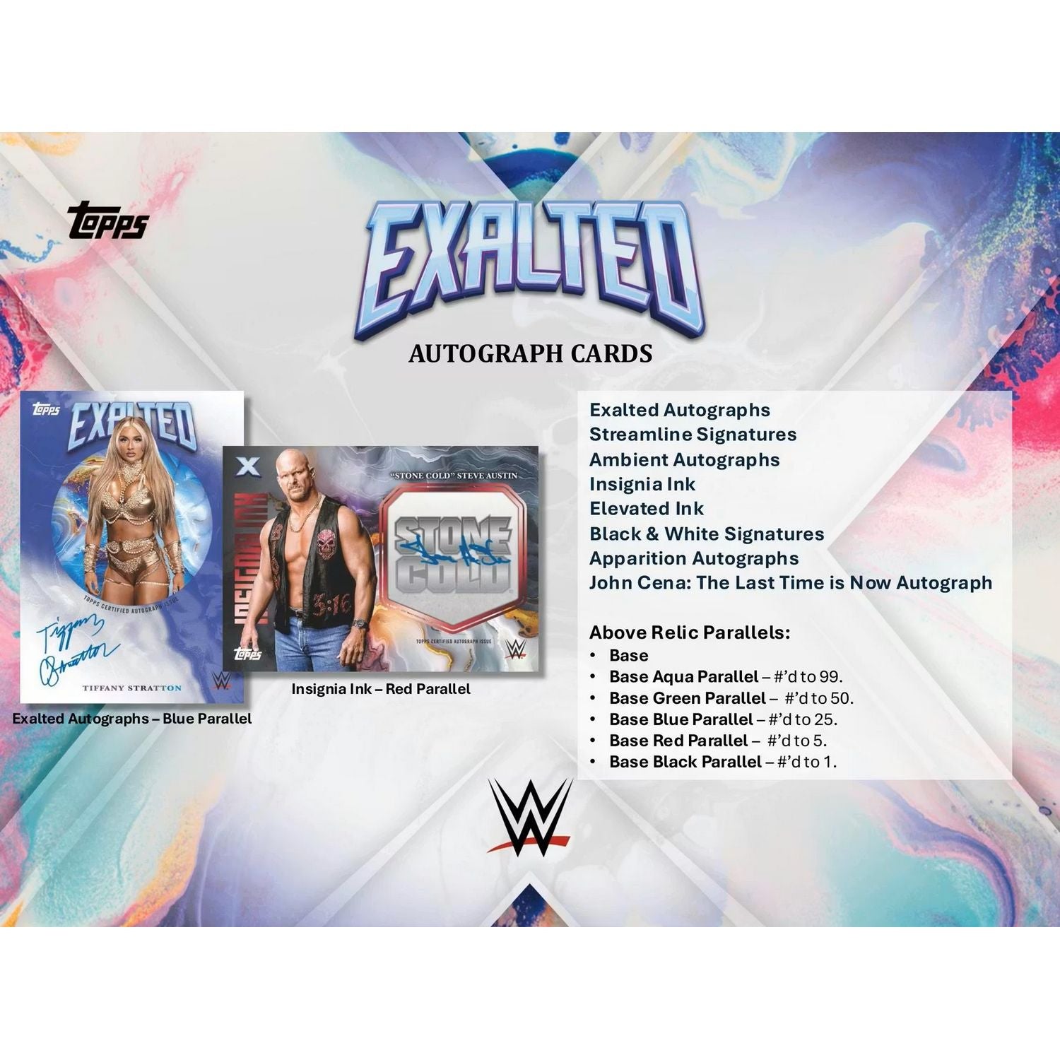 2025 Topps WWE Exalted Hobby Box