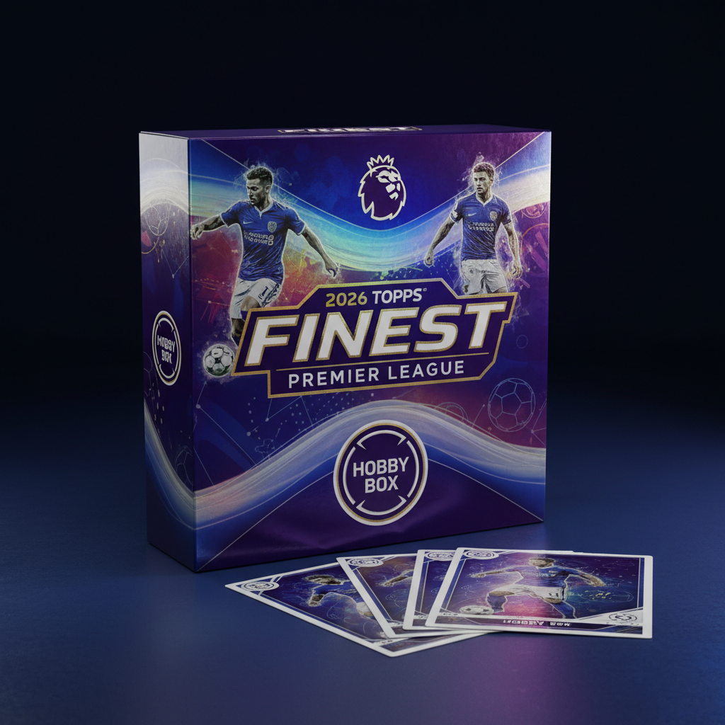 2026 Topps Finest Premier League Soccer Hobby Box