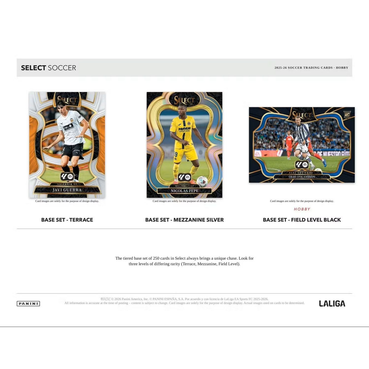 2025-26 Panini Select La Liga Soccer Hobby Box
