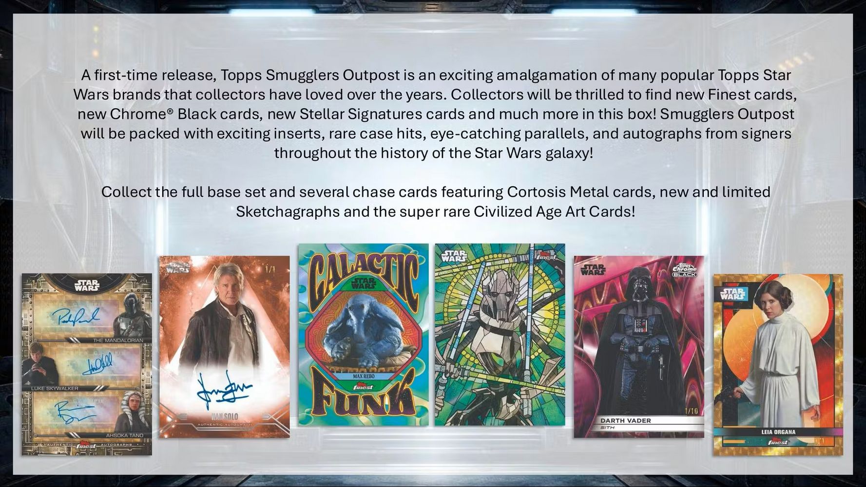 2025 Topps Star Wars Smugglers Outpost Hobby Box