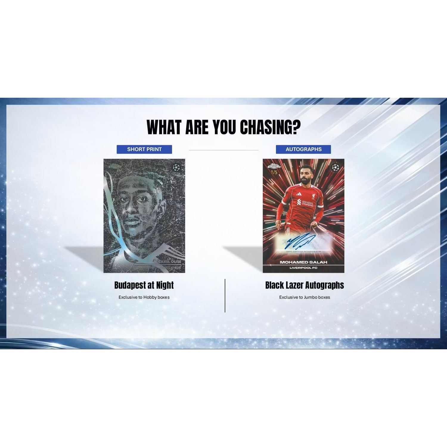 2025-26 Topps Chrome UEFA Club Competitions Soccer Hobby Box