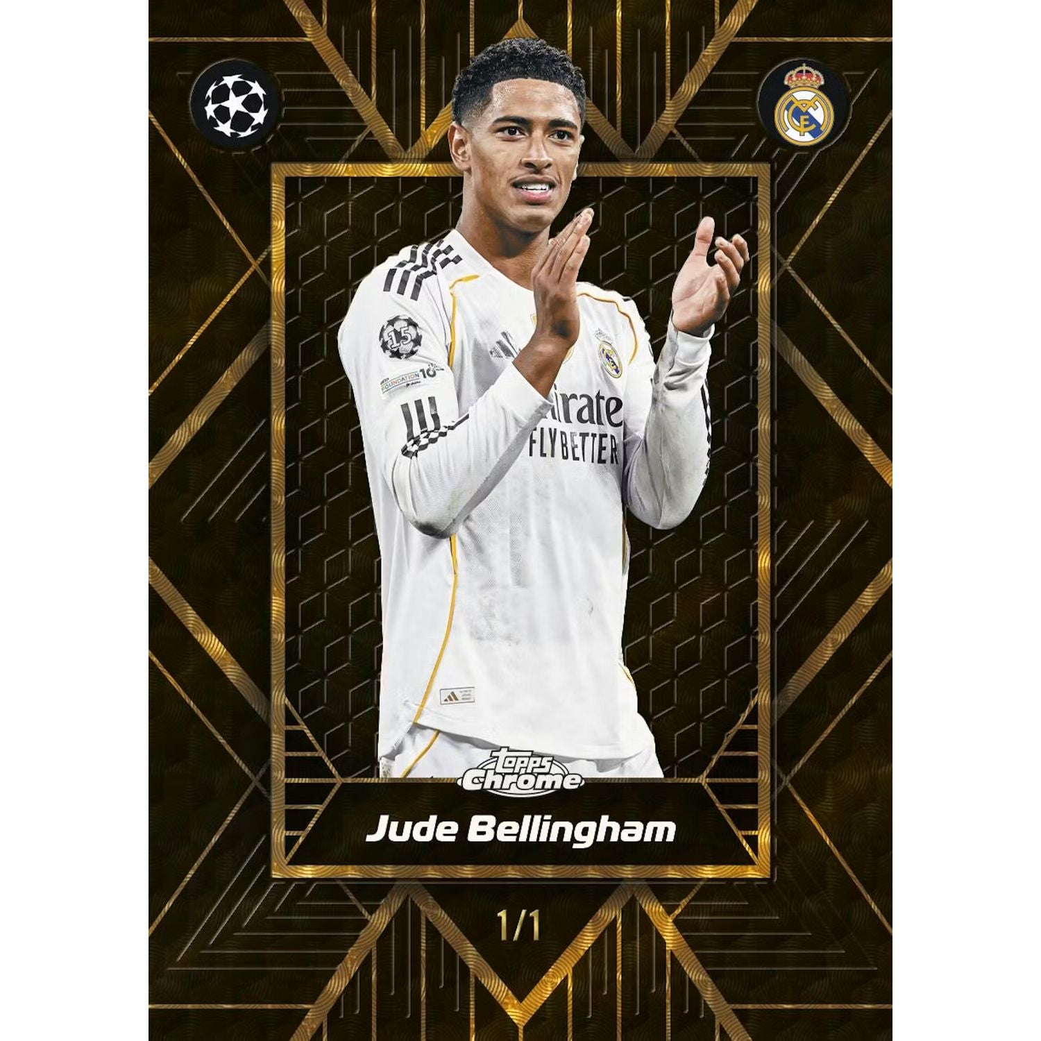 2025-26 Topps Chrome UEFA Club Competitions Soccer Jumbo Box