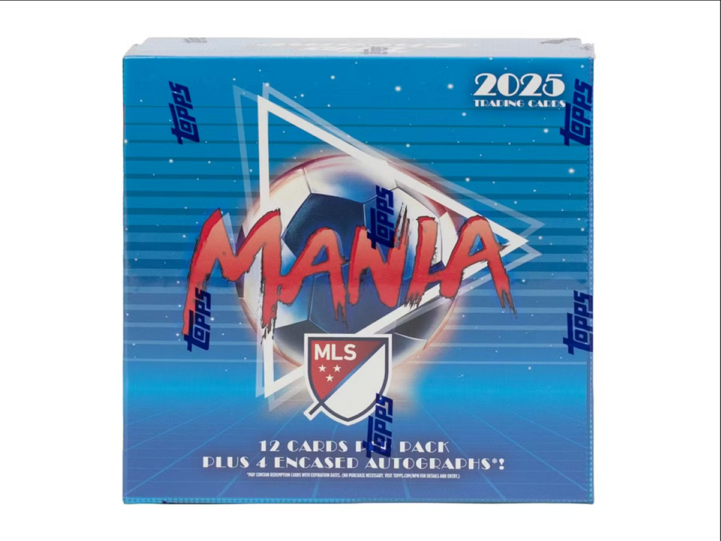 2025 Topps Chrome Mania MLS Soccer Hobby Box Case