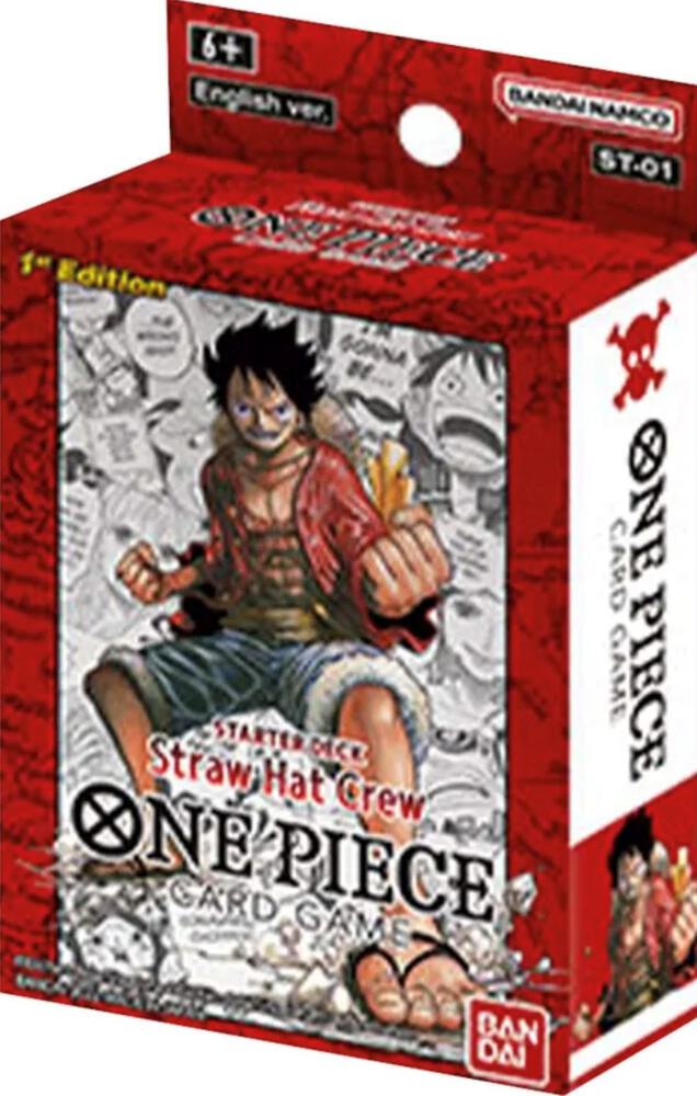 One Piece TCG: Super Prerelease Starter Deck Set (1-4)