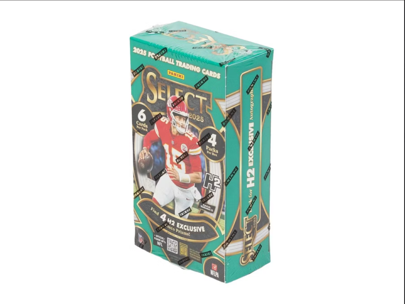 2025 Panini Select Football H2 Box (Disco Prizms)