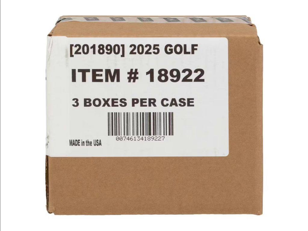 2025 Panini Impeccable LIV Golf Hobby Box Case
