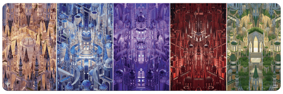 Murders at Karlov Manor Impossible Lands 8ft Table Playmat for Magic: The Gathering