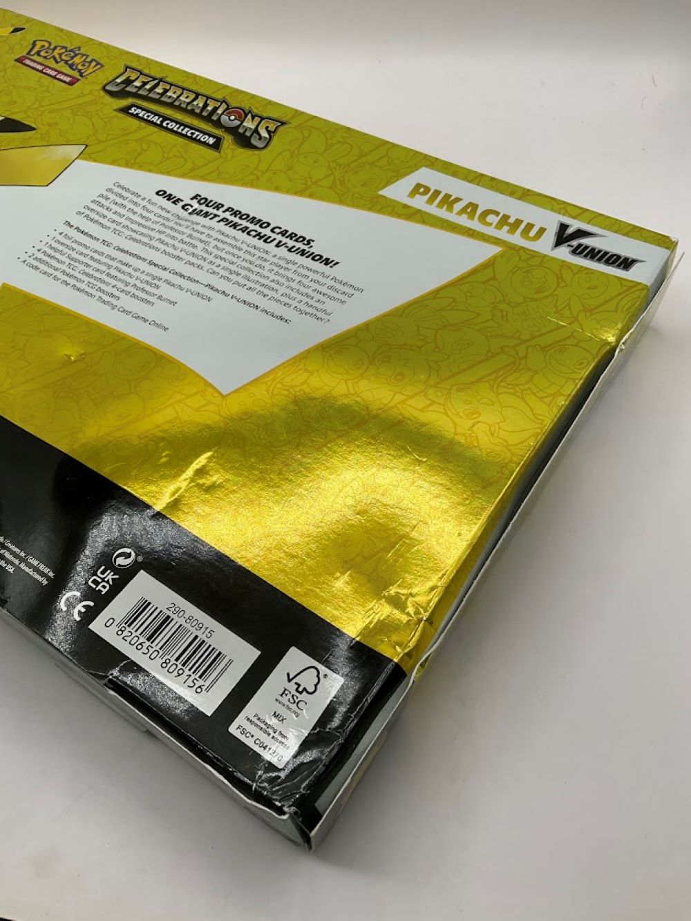 Pokemon: Celebrations Special Collection [Pikachu V-Union] #1 *See Pictures for Condition*