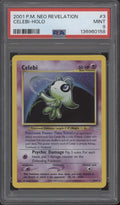 Celebi Pokemon Neo Revelation Holo #3 PSA 9