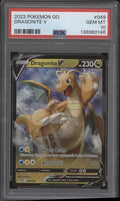 Dragonite V Pokemon GO #049 PSA 10