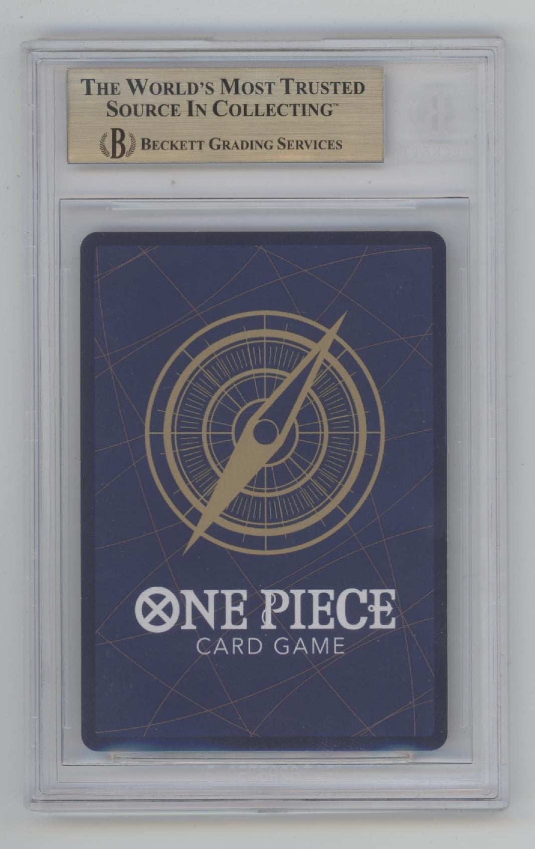 St Topman Warcury One Piece OP13 Special Alt Art Beckett 10 Pristine