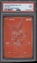 Victini Pokemon Black Bolt Black White Rare #171 PSA 9