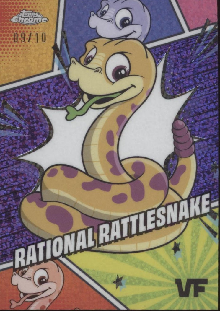 Rational Rattlesnake 2025 Topps Chrome VeeFriends 09/10 #MSS-GG