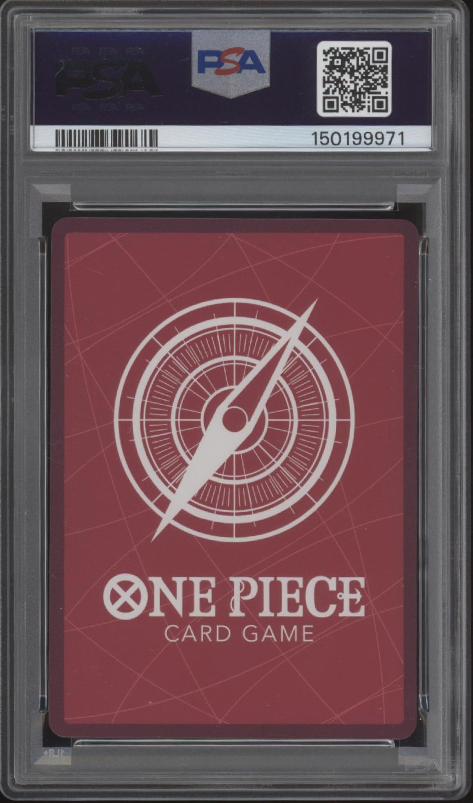 Trafalgar Law One Piece Card Game OP01 Alt Art Pre Errata #002 PSA 10