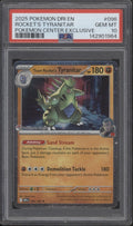 Rocket's Tyranitar Pokemon Destined Rivals Pokemon Center Exclusive #096 PSA 10