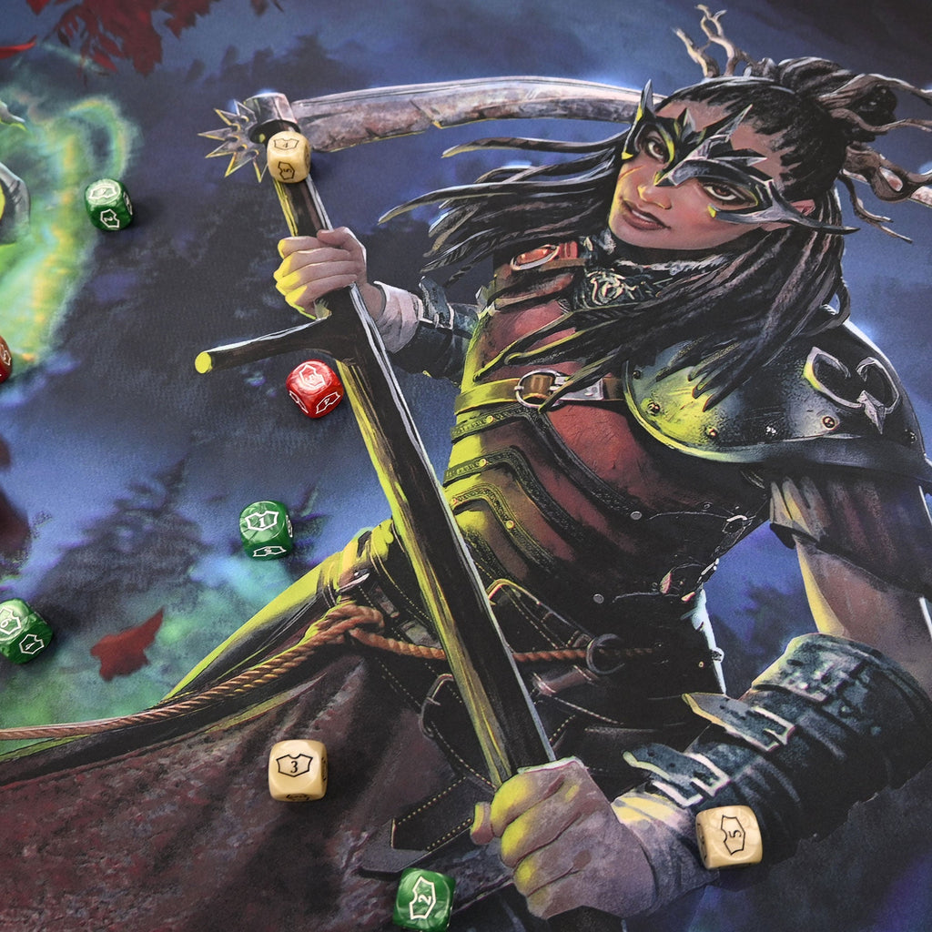 Innistrad: Midnight Hunt Set Booster Key Art 6ft Table Playmat for Magic: The Gathering