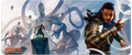 Battle for Zendikar Key Art 6ft Table Playmat for Magic: The Gathering