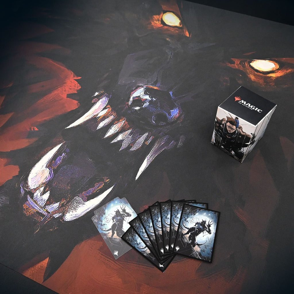 Innistrad: Midnight Hunt Draft Booster Key Art 8ft Table Playmat for Magic: The Gathering