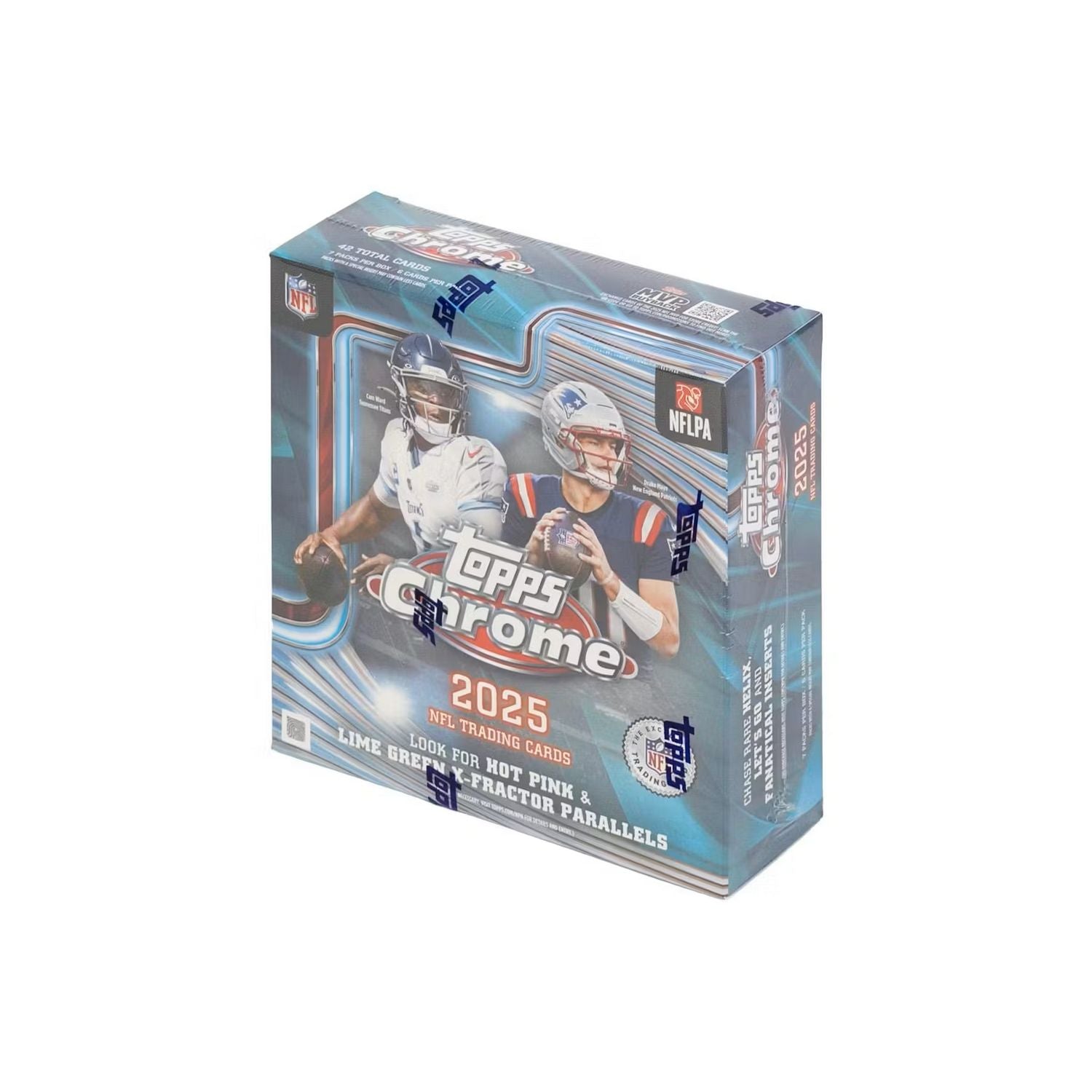 2025 Topps Chrome Football Mega Box