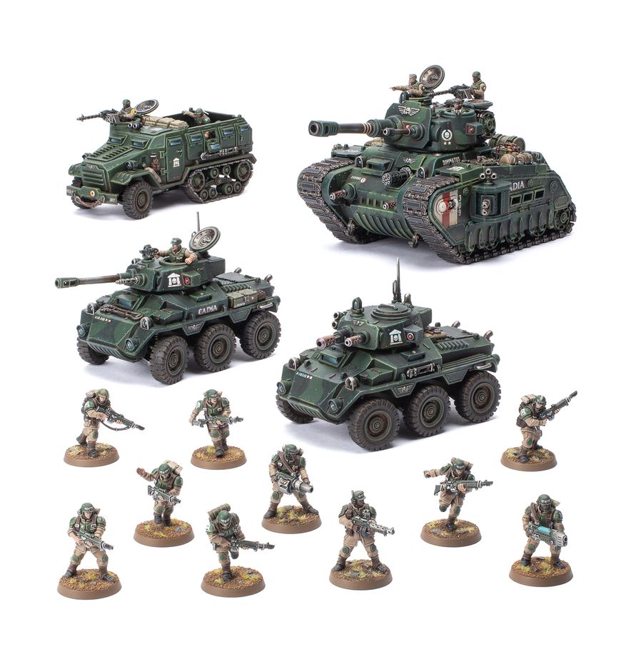 Warhammer 40K: Armageddon Battalion - Astra Militarum *Expected Release Date 05-09-26*