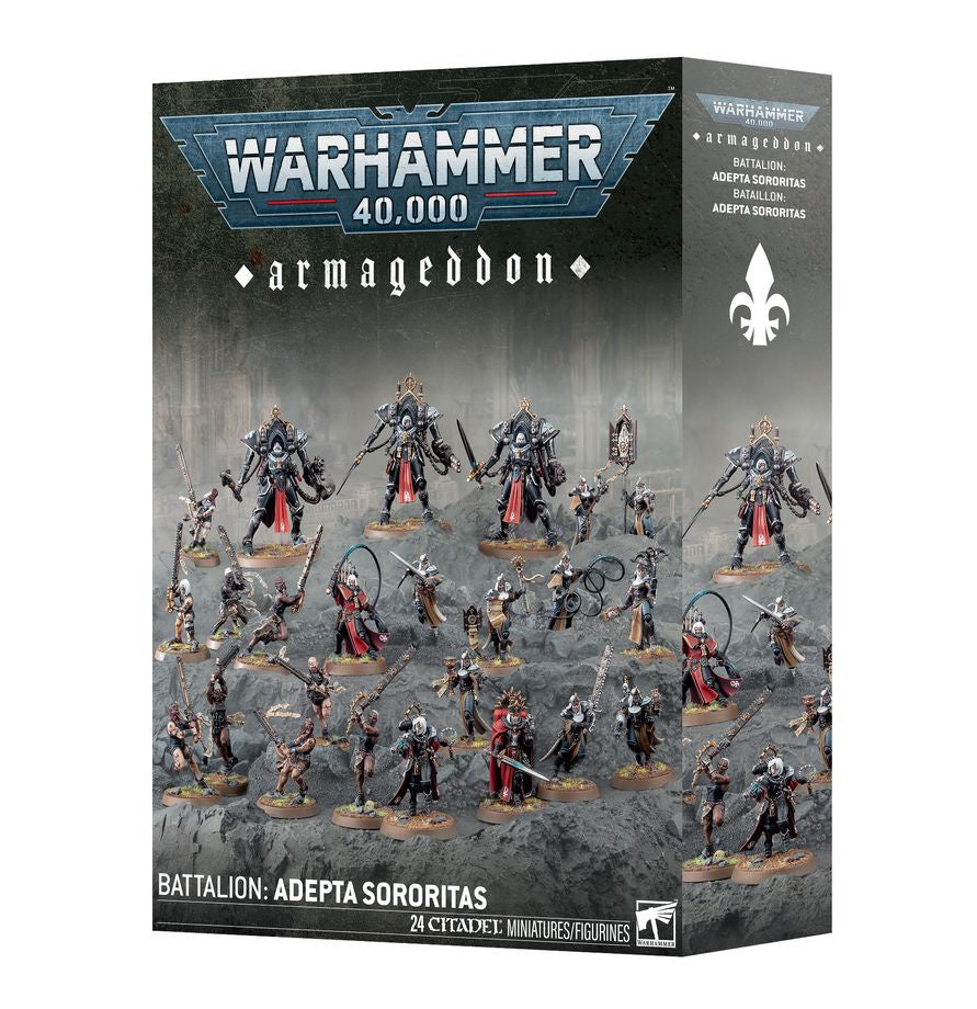 Warhammer 40K: Armageddon Battalion - Adepta Sororitas *Expected Release Date 05-09-26*