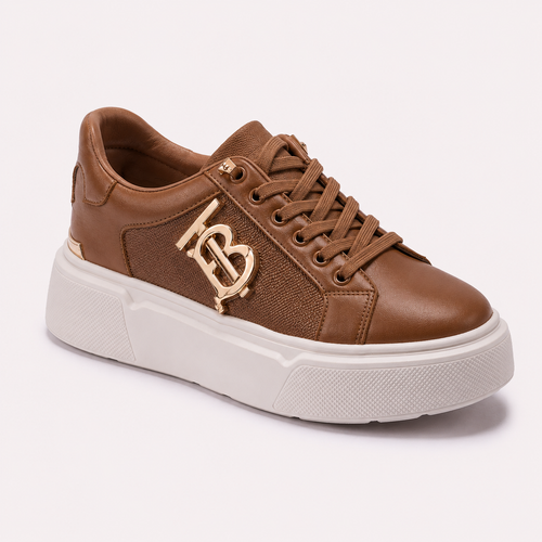 Luxury Platform Sneakers – Lavender Edition