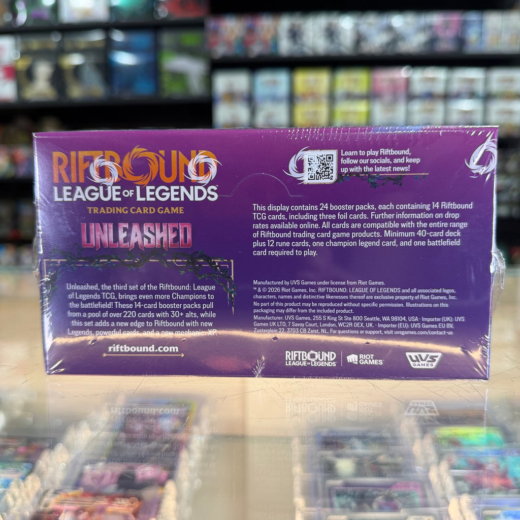Riftbound TCG: Unleashed - Booster Box (Limit 1)