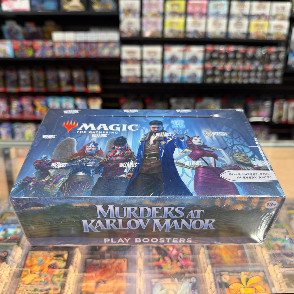 Magic: The Gathering - Murders at Karlov Manor - Play Booster Display