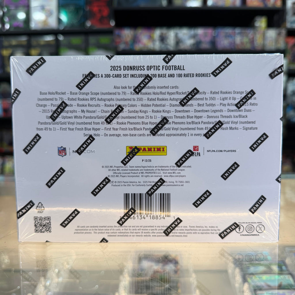 2025 Donruss Optic Football Hobby Mega Box