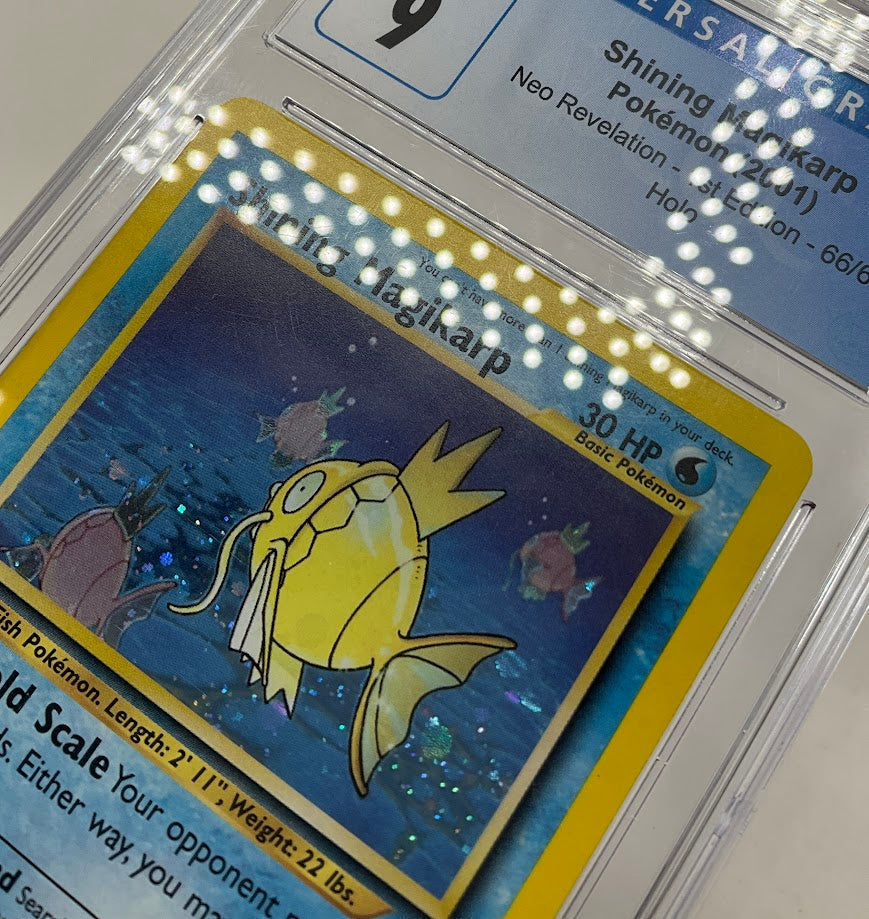 Shining Magikarp Pokemon Neo Revelation Holo 1st Edition #66 CGC 9