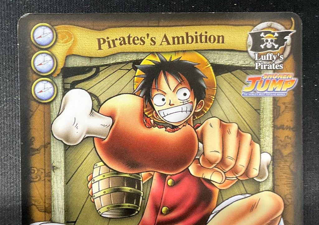 Pirate's Ambition Luffy One Piece CCG Shonen Jump Promo Card PO001
