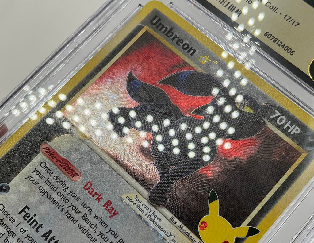 Umbreon Gold Star Pokemon Celebrations POP Series 5 Holo #17 CGC 10 Pristine