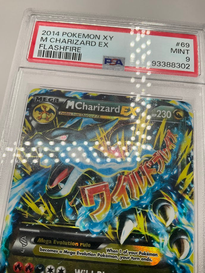 M Charizard ex Pokemon Flashfire #69 PSA 9