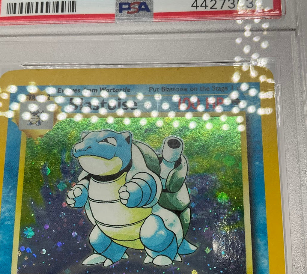 Blastoise Pokemon Base Set 2 Holo #2 PSA 6