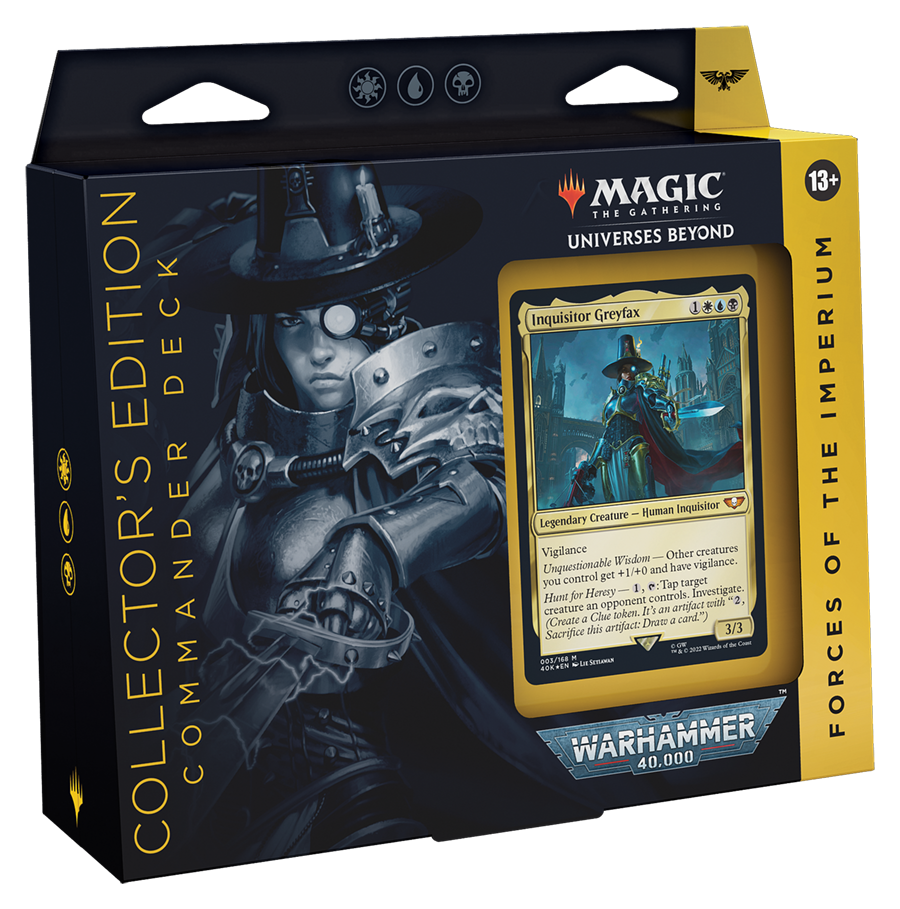 MTG: Universes Beyond Warhammer 40K - Commander Deck (Forces of the Imperium - Collector Edition)