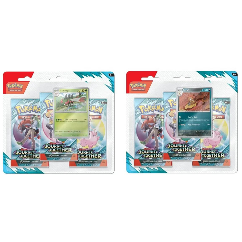 Pokemon: Scarlet & Violet Journey Together 3-Pack Blister Case (24ct)