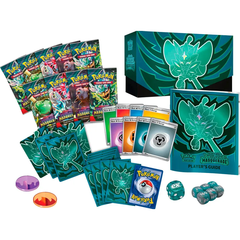 Pokemon TCG: Scarlet and Violet Twilight Masquerade Elite Trainer 10 Box Case