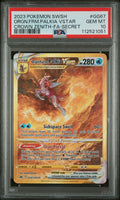 ORGN.FRM.PALKIA VSTAR CROWN ZENITH-FA-SECRET 2023 POKEMON SWORD AND SHIELD CROWN ZENITH PSA GEM MT 10