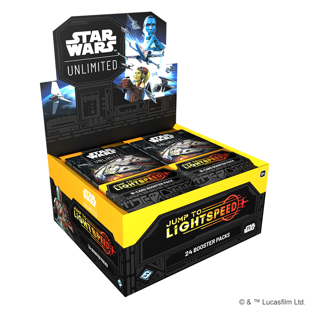 Star Wars Unlimited: Jump to Lightspeed - Booster Box (24 Booster Packs)