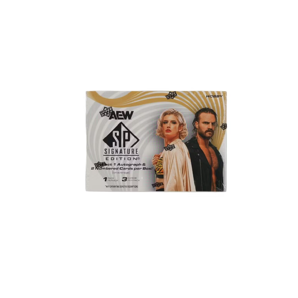 2025 Upper Deck AEW SP Signature Edition Hobby Box *Contact Us To Order*