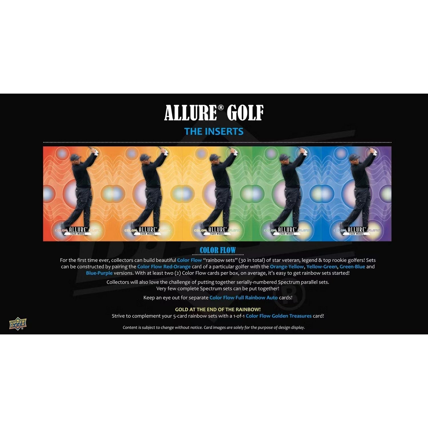 2026 Upper Deck Allure Golf Hobby Box *Contact Us To Order*
