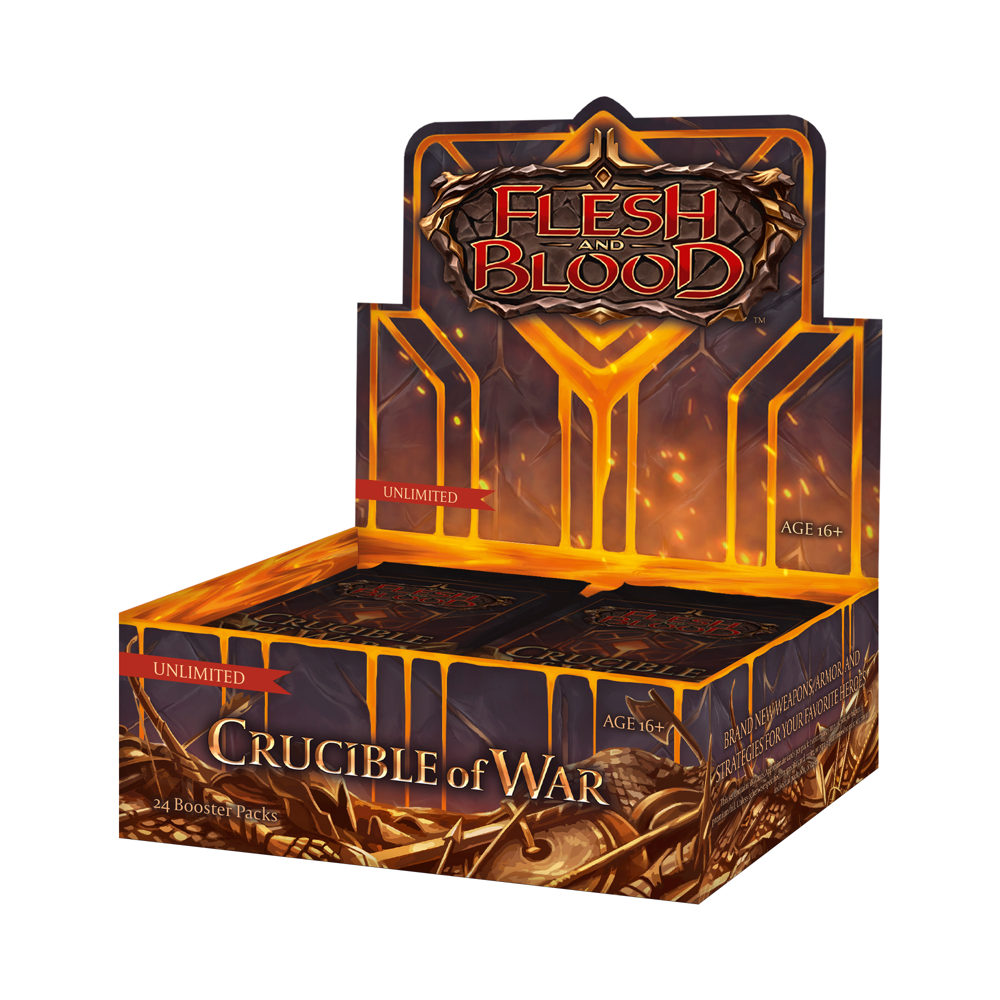 Booster Box - Crucible of War Unlimited (Flesh and Blood)
