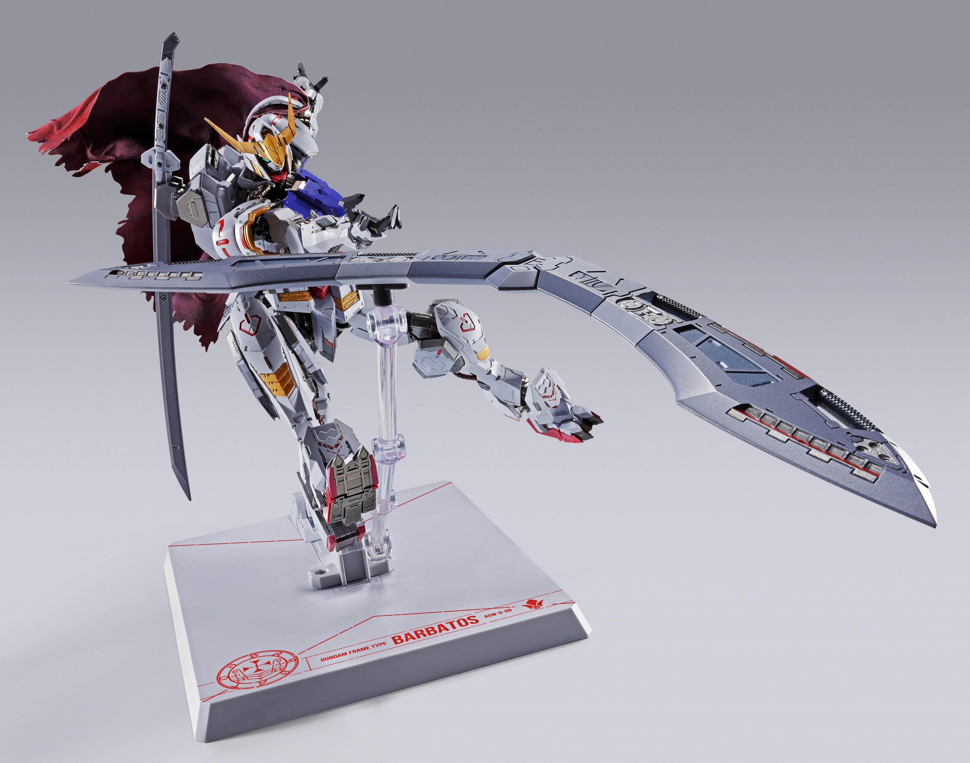 Gundam: Barbatos (4th Form) + Boomerang Mace Gundam - Tamashii Nations Metal Build